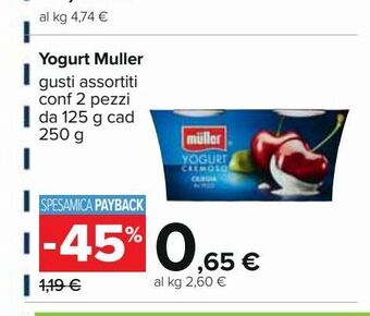 Yogurt muller