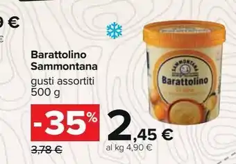 Carrefour Iper Barattolino sammontana gusti assortiti offerta