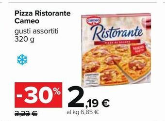 Pizza ristorante cameo