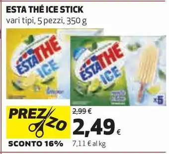 Estathè ice stick
