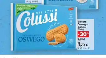 Biscotti oswego colussi