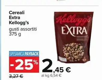 Cereali extra kellogg's