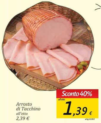 Carrefour Market Arrosto di tacchino offerta