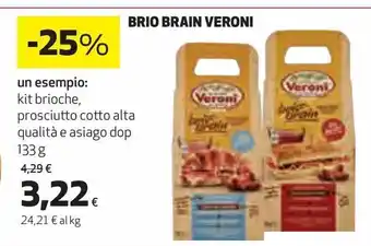 Ipercoop Brio brain veroni offerta
