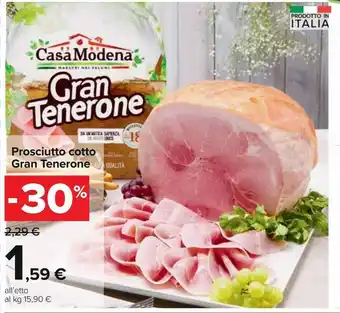 Prosciutto cotto
