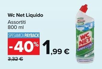 Carrefour Market Wc net liquido offerta