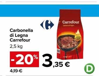Carbonella di legna carrefour