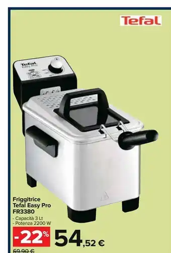 Carrefour Iper Friggitrice tefal easy pro offerta