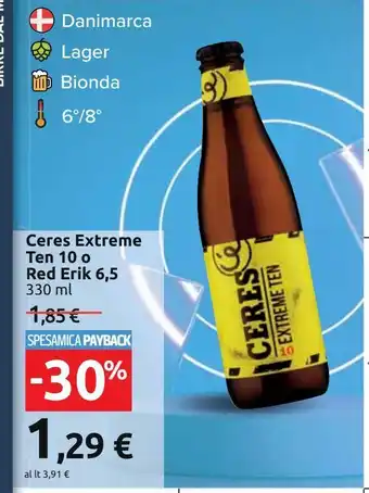 Ceres extreme ten 10 o red erik 6.5 330 ml
