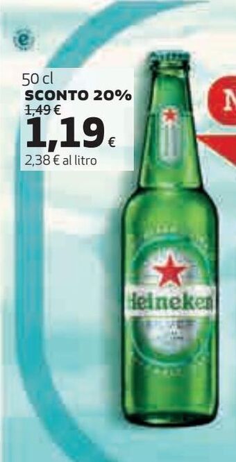 Ipercoop Birra heineken offerta