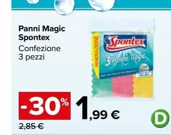 Carrefour Market Panni magic spontex offerta