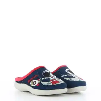 Globo Moda In blu - pantofole blu con plantare imbottito, fantasia astronauta offerta