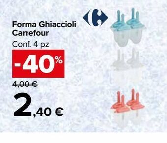 Carrefour Market Forma ghiaccioli carrefour offerta