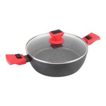 Tegame 26 cm con coperchio e manici staccabili easy click