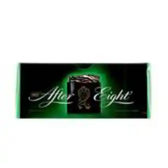 After eight minty dark chocolate