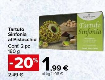 Carrefour Market Tartufo sinfonia al pistacchio offerta