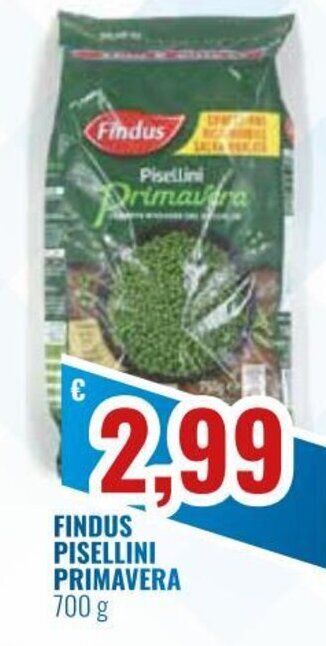 Findus Pisellini Primavera 700 g