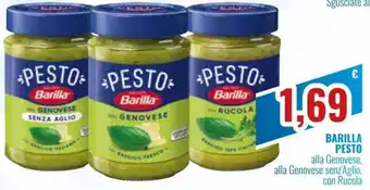 Barilla Pesto alla Genovese, alla Genovese senz'Aglio con Rucola