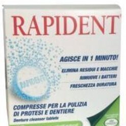 Rapident Compresse dentiere 32 pz