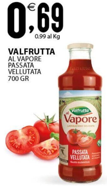 Valfrutta al Vapore Passata Vellutata 700 gr