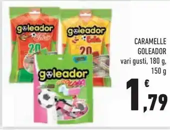 Conad City Caramelle goleador offerta