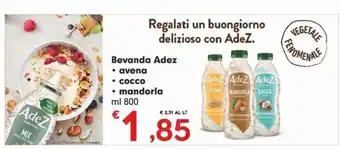 Bevanda adez -avena -cocco -mandorla