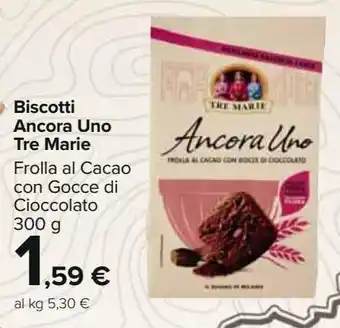 Carrefour Iper Biscotti ancora uno tre marie offerta