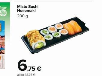 Carrefour Iper Misto sushi hosomaki offerta