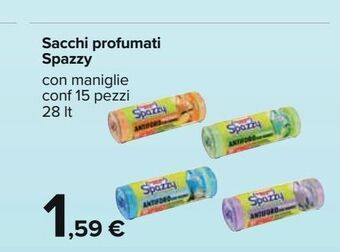 Sacchi profumati spazzy