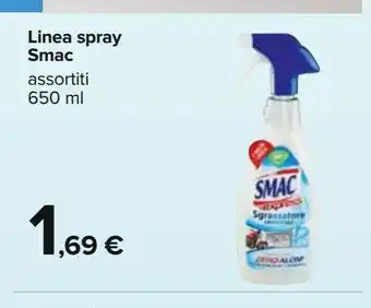 Carrefour Iper Linea spray smac assortiti offerta