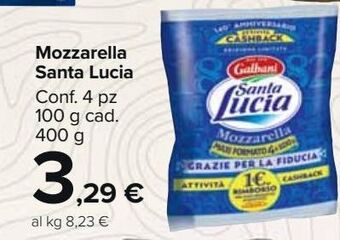 Mozzarella santa lucia