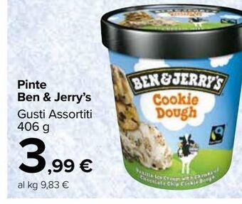 Carrefour Market Pinte ben & jerry's offerta