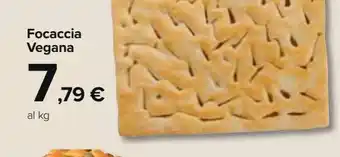Carrefour Market Focaccia vegana offerta