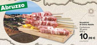 Carrefour Market Arrosticini di ovino adulto offerta