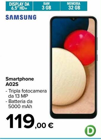 Smartphone a02s