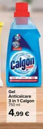 Carrefour Market Gel anticalcare 3 in 1 calgon offerta
