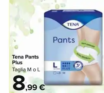 Carrefour Market Tena pants plus offerta