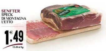 Sisa Senfter Speck di Montagna offerta