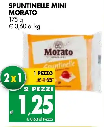 Tigros Morato Spuntinelle Mini 175 g offerta