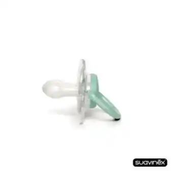 Suavinex - hygge succhietto anatomico 6-18 mesi coniglio pois verde