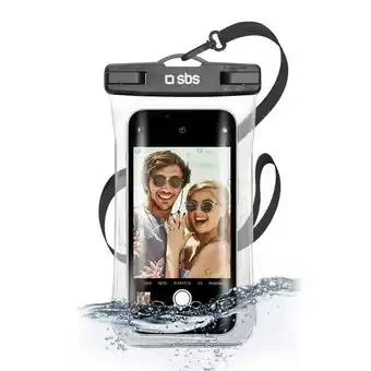 Tim Custodia impermeabile per smartphone fino a 6.8" - nero sbs offerta