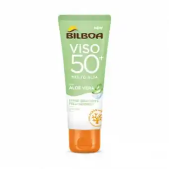 Bilboa aloe vera pelli sensibili crema viso super idratante spf50+ 50 ml
