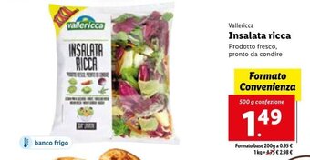 Lidl Vallericca Insalata ricca 500 g offerta