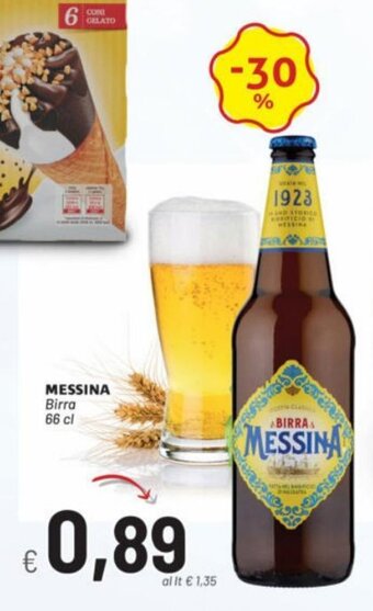 Quick Sisa Messina Birra 66 cl offerta