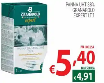 Ag Cash Carry Granarolo Expert panna uht 38% 1 lt offerta