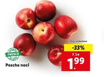 Lidl Pesche noci offerta