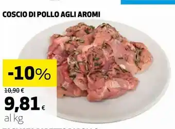 Ipercoop Coscio di pollo agli aromi offerta