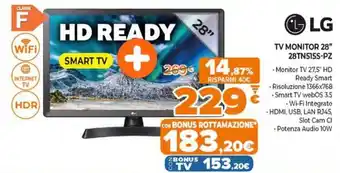 Expert LG Tv Monitor 28" 28TN515S-PZ offerta