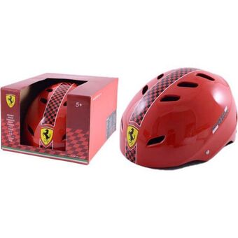 Casco per bambini ferrari da bici bicicletta di protezione rosso taglia l