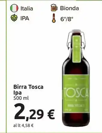 Carrefour Market Birra tosca ipa offerta